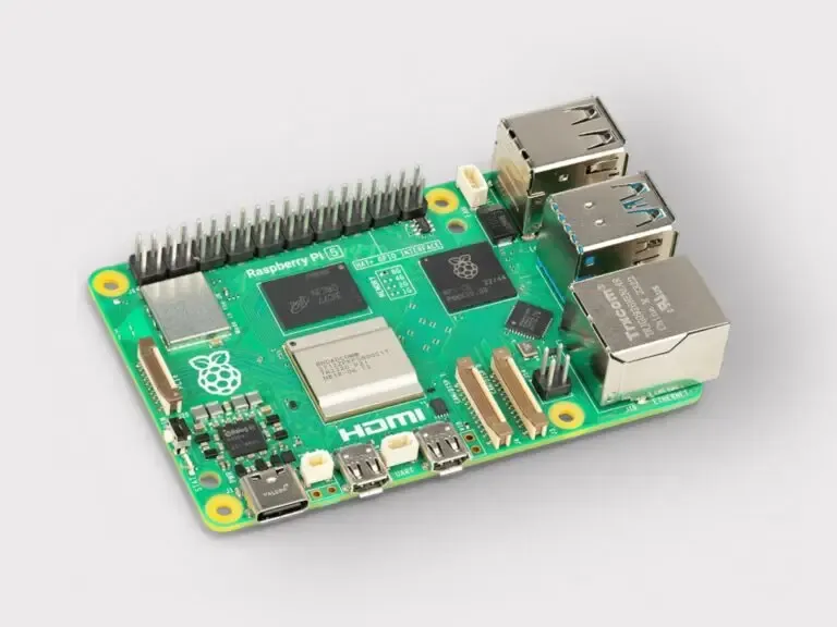 Raspberry Pi microcomputer used for Printerhive local client