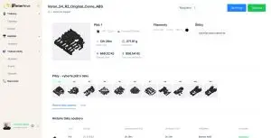 Tiskový soubor s mnoha tiskovými pláty